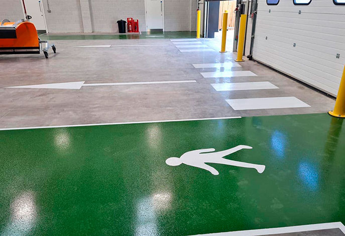 Pavimentos específicos para la Industria Logística