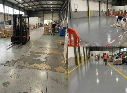 Renovación de pavimentos industriales y decorativos