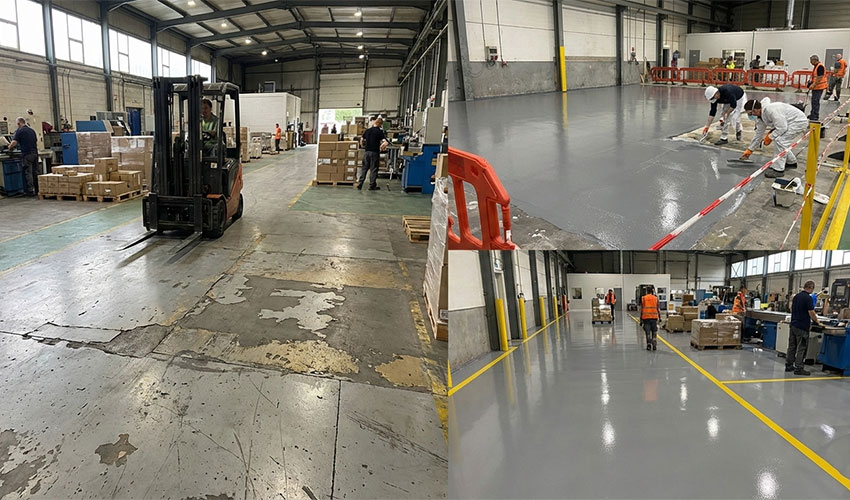 Renovación de pavimentos industriales y decorativos